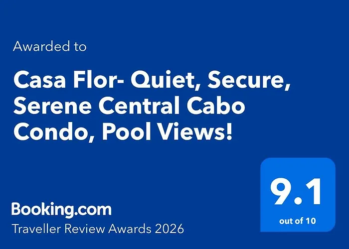 Casa Flor- Opulent, Secure, Serene Cabo Condo, Pool Views!